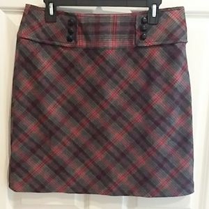 Sahalie wool blend skirt